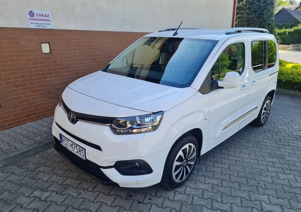 toyota proace city verso Toyota Proace City Verso cena 34900 przebieg: 88500, rok produkcji 2020 z Lipno